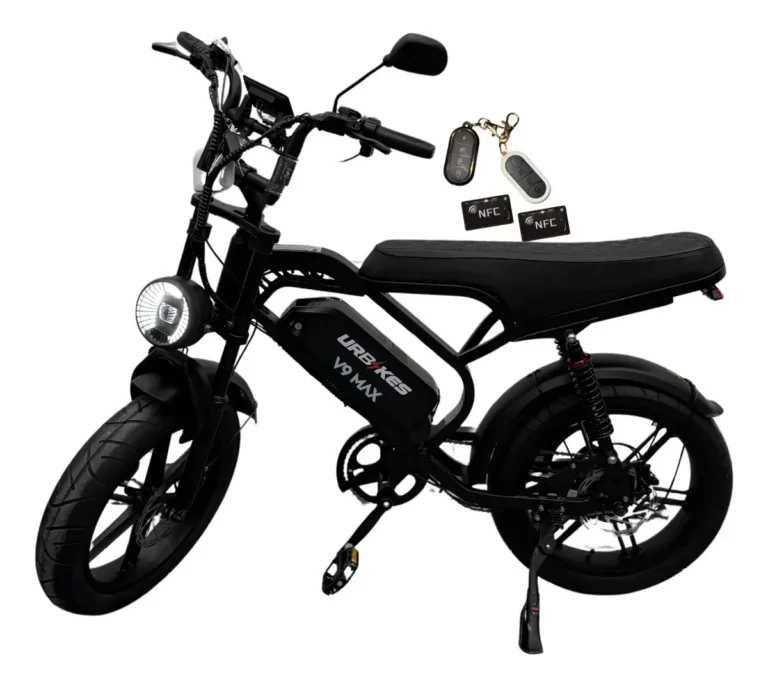 Bicicleta Bike Eletrica V9 Max 1000w 48km Freio Hidraulico