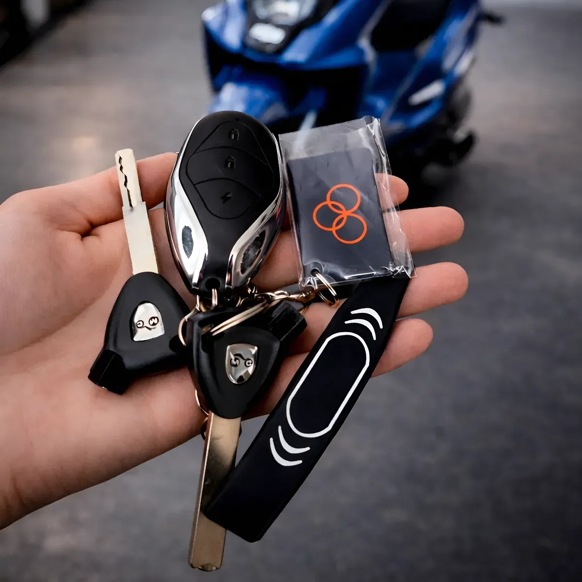 Chave e pulseira NFC da Scooter Elétrica Jet Max 1000w - Sem CNH