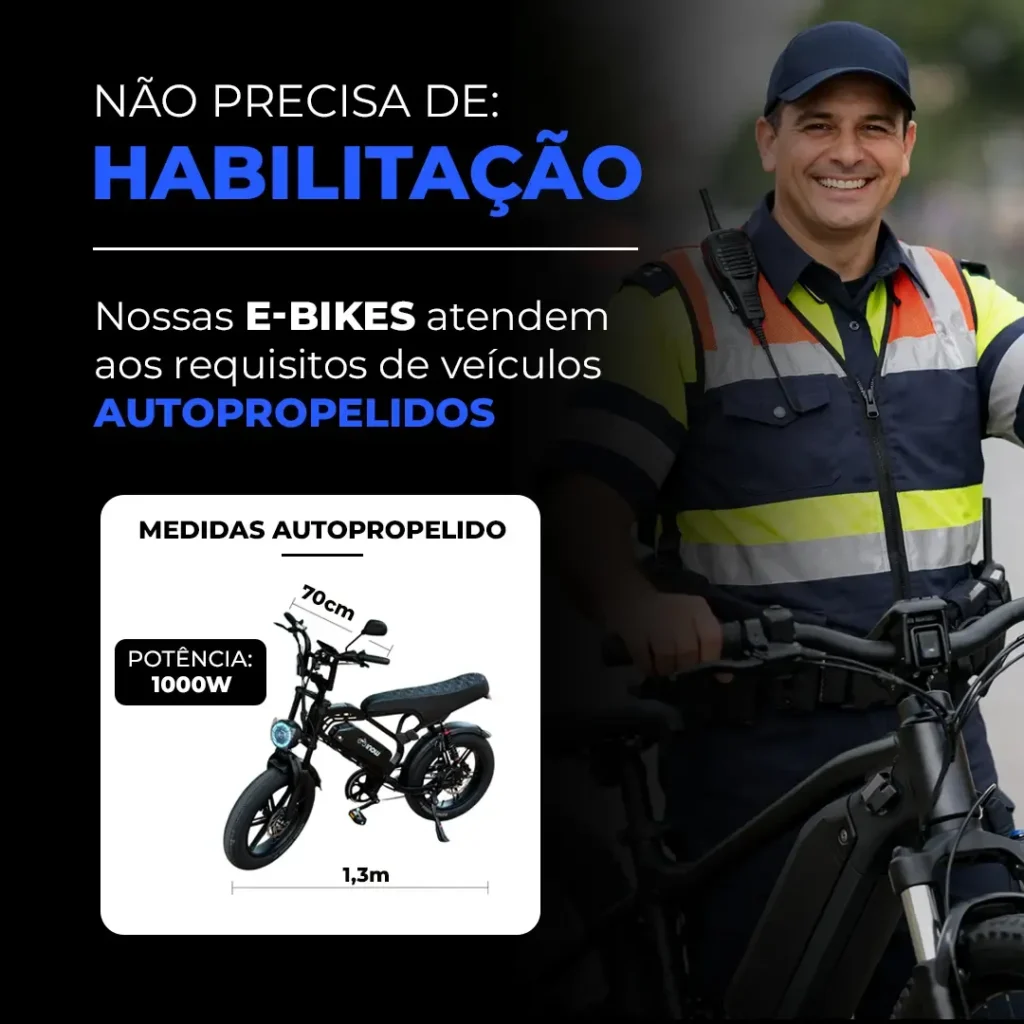 Pilotagem livre de burocracia: entenda por que a V40 Pro é considerada autopropelida.